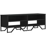 Maison Chic TV omarica - TV enota - Televizijska omarica črna 122x34x41 cm inženirski les, (21701440) Cene