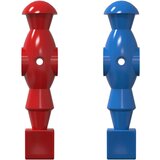  Igralci nogometne mize 22 pcs Modra in rdeča 2,4 x 2,1 x 9,7 cm, (5000120233) | Shoptok.si