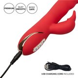 California Exotic Novelties grelni ultra soft rabbit vibrator "jack rabbit" - rdeč (R12434) | Shoptok.si