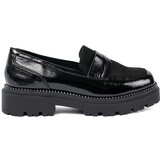 GOODIN Lacquered loafers with studs Cijene
