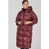 Dewberry Z6680 LADIES SHISH COAT-BURGUNDY | ePonuda.com