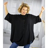 Pri Elegant oversize blouse shirt with stand-up collar ANNA | shoptok.hr