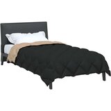  Zimska posteljnina Črna in taupe 200 x 155 cm Mikrovlakna, (5000147495) | Shoptok.si