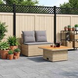  2 Kos Vrtna srednja sofa z dvigalno mizo poli ratan, (5000272267) | Shoptok.si