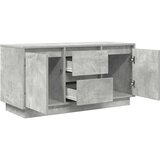 vidaXL TV ormarić s LED svjetlima siva boja betona 100x41x50 cm | shoptok.hr