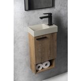 Sapho Svijetlo sivi betonski umivaonik za WC 31x17 cm Piccolino – | shoptok.hr
