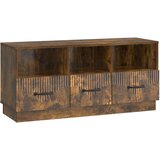 TV omarica Dimljen hrast 102 x 34,5 x 47 cm Inženirski les, (5000210380) | Shoptok.si