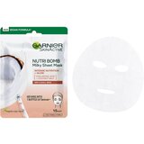Garnier Skin Naturals Nutri Bomb Coconut + Hyaluronic Acid hranljiva in posvetlitvena maska 1 ks za ženske | Shoptok.si
