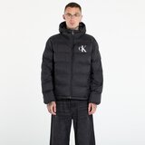 Calvin Klein Jopica Jeans Ls Nylon Monogram Pu Jacket Black L Cene