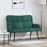 SOFA za dvije osobe Tamnozelena 115 x 61 x 87 cm Tkanina | Eponuda.ba