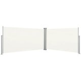 Maison Chic Zložljiv Stranski Nadstrešek - Senčniki 160x600 cm Kremne Barve, (22039515) | Shoptok.si
