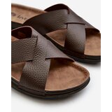 Inblu Comfortable Lightweight Eco Leather Slippers | ePonuda.com