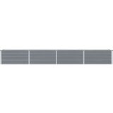 Visoka greda pocinkano jeklo 320x40x45 cm siva, (20618552) | Shoptok.si