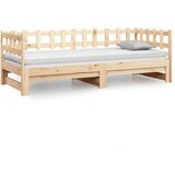  Dnevni ležaj na izvlačenje 2 x (90 x 200) cm masivna borovina | shoptok.hr