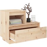  Noćni ormarić 60 x 34 x 51 cm od masivne borovine | shoptok.hr
