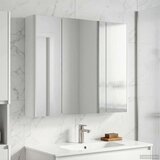  Kopalniška ogledalna omara Bela 83,5 x 15,5 x 70 cm, (5000233195) | Shoptok.si