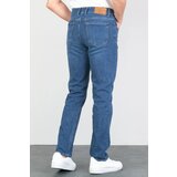 Dewberry 23648 Regular Fit Stretchy Hlt Denim Mens Jeans-LIGHT BLUE | Shoptok.si