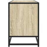 vidaXL TV ormarić Sonoma hrast 150x35x41 cm Konstruirano drvo i metal | shoptok.hr