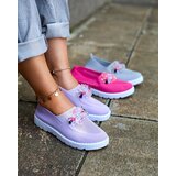 Resti Purple women's fabric moccasins with crystals Fezens | shoptok.hr