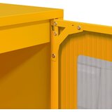  Komoda boja senfa 100,5x39x107 cm hladno valjani čelik | shoptok.hr