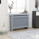 vidaXL Pokrov za radiator antraciten 112x19x81,5 cm mediapan, (20769788) | Shoptok.si