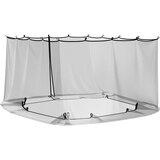  Mreža protiv komaraca za gazebo 220 mesh Crna 4,5 x 3 x 2 m | Eponuda.ba