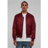 Urban Classics Basic Bomber Jacket burgundy Cene
