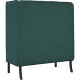 vidaXL sofa z visokim naslonom temno zelena 109x56x121 cm tkanina | Shoptok.si