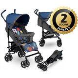 Lionelo Dječja kolica ELIA plava navy + zaštita za noge, od komaraca, (5903771701730) | shoptok.hr