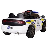 Ramiz Otroški električni avto Police 12V Bela lea | Shoptok.si