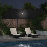  Suncobran Crna 351 x 250 x 253 cm Poliester i aluminij | Eponuda.ba