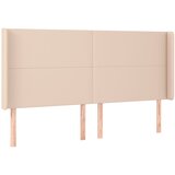  box spring madrac LED cappuccino 200x200cm umjetna koža | shoptok.hr