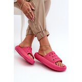 EVENTO Women's Foam Slides on Thick Sole Fuchsia Beula | shoptok.hr