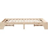  Krevetna konstrukcija Čvrsto borovo drvo 120 x 190 cm | Eponuda.com