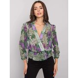 Factory Price Blouse-LC-BZ-22K-2048.22P-dark green | Shoptok.si