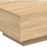  Stolić za kavu s LED svjetlima boja hrasta sonome 55x55x31 cm | shoptok.hr