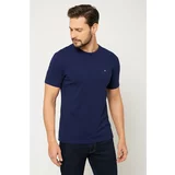 Lumide Man's T-Shirt LU02 Navy Blue