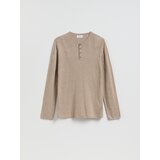 Reserved Henley džemper - bež | shoptok.hr
