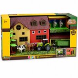 Farm Set With Tractor and Barn Animals Figures Accessories 37 pcs. | Shoptok.si