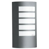 Steinel Zunanja stenska svetilka L 12 (60 W, 10,8 x 15,5 x 27,2 cm, Antracit, IP44) Cene