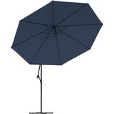  Konzolni vrtni suncobran 3,5 m plavi | shoptok.hr