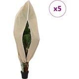  Pokrijte biljke od mraza flis pokrivačem 5 pcs Bež | shoptok.hr