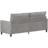 SOFA Svjetlosiva 196 x 81 x 87,5 cm Baršun | Eponuda.com