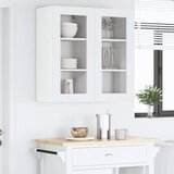 Viseći ormarić 2 pcs Bijelo 40 x 31 x 80 cm Konstruirano drvo | Eponuda.com