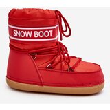 Boto Women's lace-up snow boots Red Soia | shoptok.hr