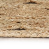  Ručno rađeni pleteni tepih od jute 120 cm | shoptok.hr