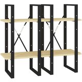 vidaXL ormarić za knjige s 4 razine 40 x 30 x 140 cm masivna borovina | shoptok.hr