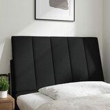 Maison Chic posteljno vzglavje - vzglavna omarica - vzglavna stranica črna 90 cm blago, (21704342) | Shoptok.si