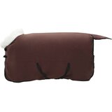 vidaXL Konjski plašč Polna temno rjava 155 cm Polarna flanela, (5000288784) Cene
