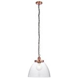  Endon 106895 - Bakarni luster na lancu HANSEN 1xE27/10W/230V | Eponuda.com